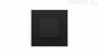 Выключатель 1-клавишный, Efapel Quadro 45, цвет черный матовый