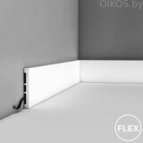 Плинтус под покраску Orac Decor SX163 13x102x2000мм