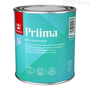 TIKKURILA PRIIMA ГЛУБОКОМАТОВАЯ ИНТЕРЬЕРНАЯ КРАСКА