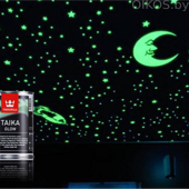 Tikkurila Taika Glow (лак светится в темноте)