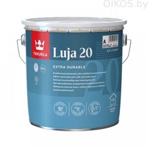 КРАСКА TIKKURILA LUJA 20 (ТИККУРИЛА ЛУЯ 20) ДЛЯ СТЕН И ПОТОЛКОВ ВО ВЛАЖНЫХ ПОМЕЩЕНИЯХ